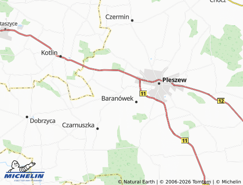 MICHELIN Kowalew map - ViaMichelin