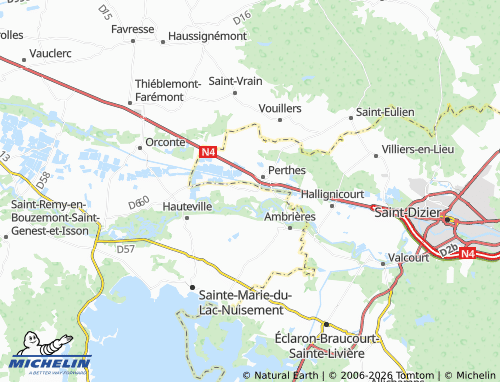 Mapa MICHELIN Sapignicourt - ViaMichelin