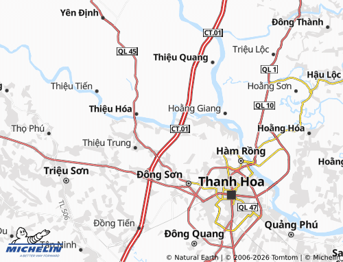 Mappa MICHELIN Tân Châu - ViaMichelin