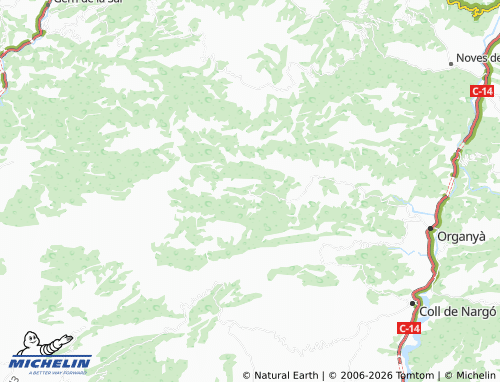 Carte MICHELIN Senyús - ViaMichelin