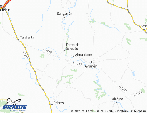 Mapa MICHELIN Almuniente - ViaMichelin