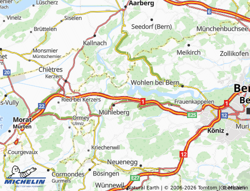 MICHELIN-Landkarte Buttenried - ViaMichelin