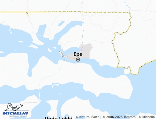 MICHELIN-Landkarte Epe - ViaMichelin
