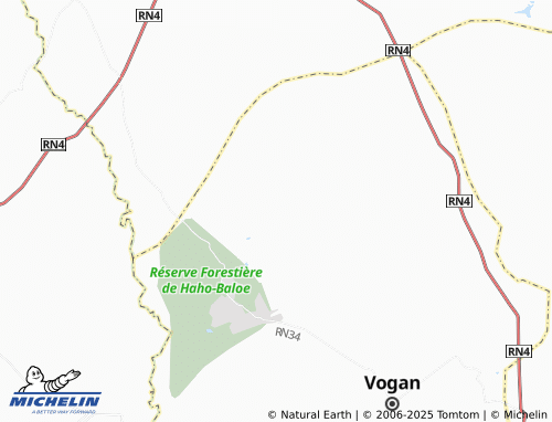 MICHELIN Nita Zogbedji map - ViaMichelin