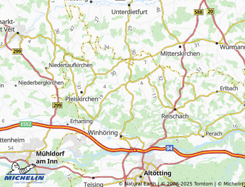 Mappa MICHELIN Anzing - ViaMichelin
