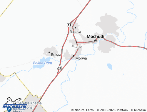 Mapa MICHELIN Morwa - ViaMichelin