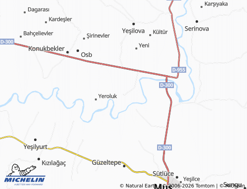 Kaart MICHELIN Bozbulut - ViaMichelin