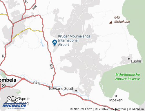 MICHELIN Sherwood map - ViaMichelin