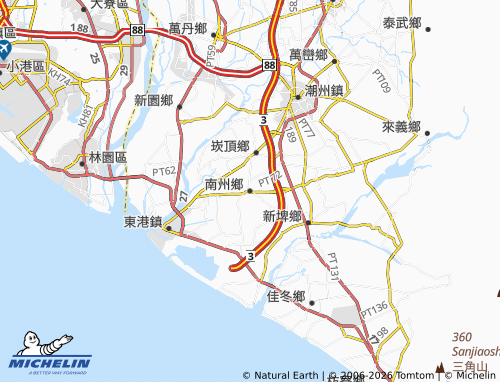 Mappa MICHELIN nan zhou xiang - ViaMichelin