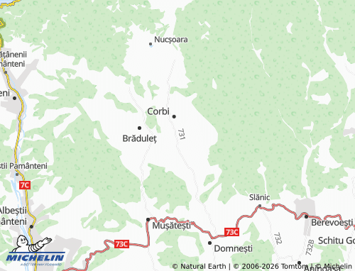 Mappa MICHELIN Jgheaburi - ViaMichelin
