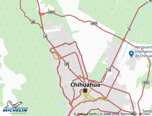 Mapa MICHELIN CDP - ViaMichelin