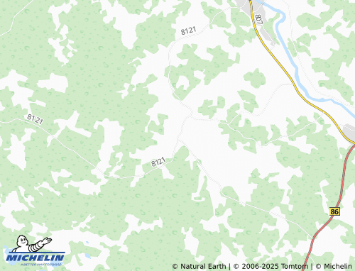MICHELIN Tuomioja map - ViaMichelin