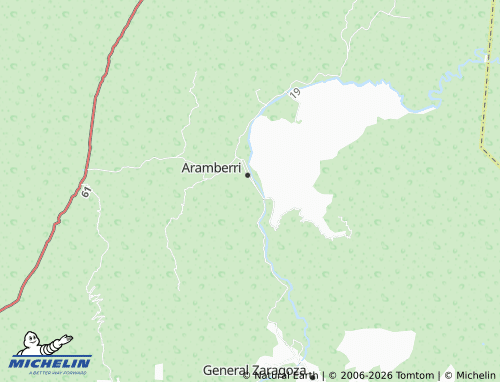 MICHELIN-Landkarte Centro de Aramberri - ViaMichelin