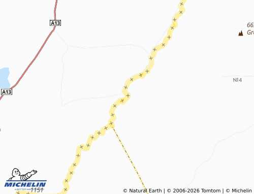 MICHELIN Asigashiga map - ViaMichelin