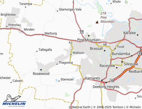 MICHELIN Walloon map - ViaMichelin