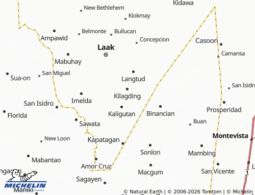MICHELIN Naga map - ViaMichelin