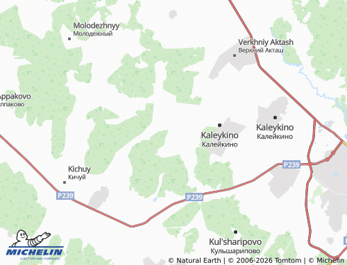 MICHELIN-Landkarte Sabanche - ViaMichelin