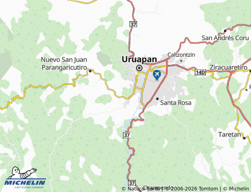 Mappa MICHELIN San Pablo - ViaMichelin