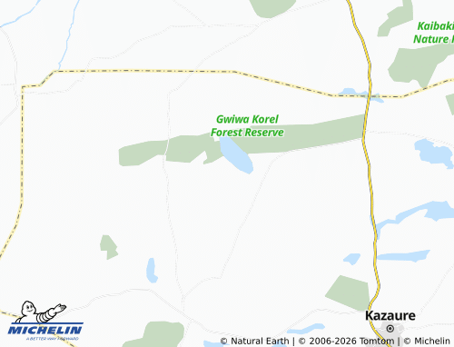 Mapa MICHELIN Darina - ViaMichelin