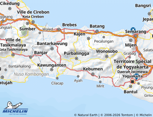 Carte MICHELIN Purbalingga - ViaMichelin