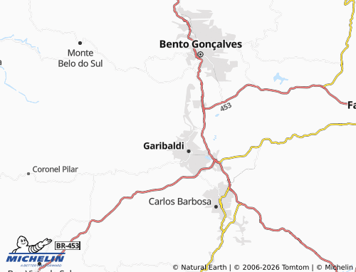 Mapa MICHELIN Guarani - ViaMichelin