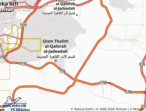 MICHELIN El Andalous map - ViaMichelin