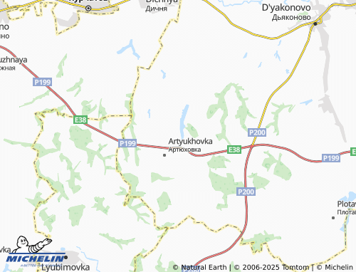 MICHELIN Pokrovskoye map - ViaMichelin
