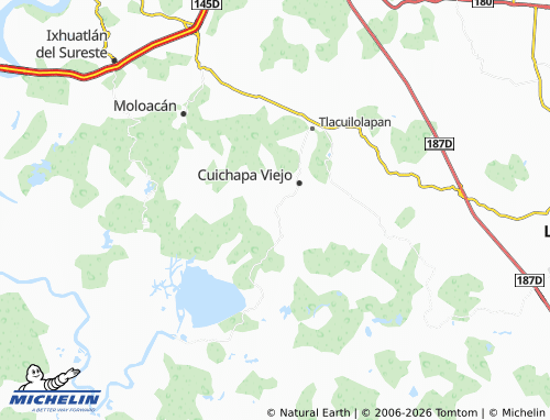 Mapa MICHELIN Lázaro Cárdenas - ViaMichelin