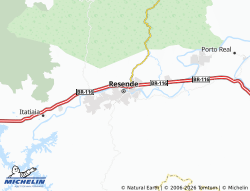 MICHELIN Vila Central map - ViaMichelin