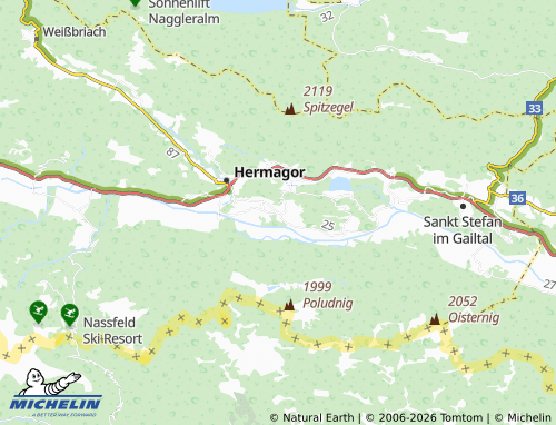 MICHELIN Egg map - ViaMichelin