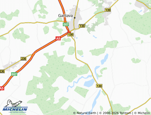 Mappa MICHELIN Ilgakiemis - ViaMichelin
