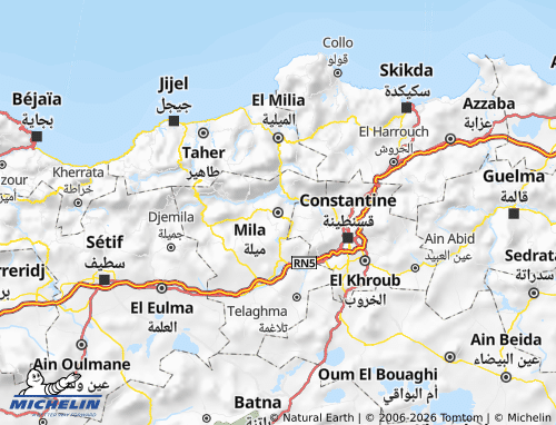 Mappa MICHELIN Maylah - ViaMichelin