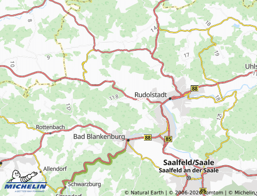 Mapa MICHELIN Eichfeld - ViaMichelin