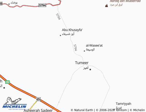 MICHELIN King Faisal map - ViaMichelin