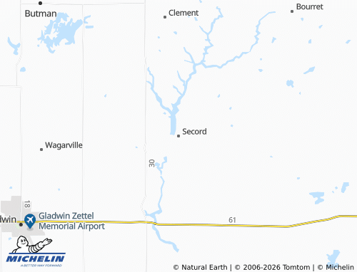 Mapa MICHELIN Secord - ViaMichelin