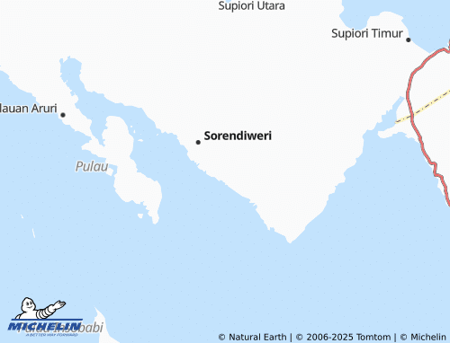 MICHELIN Fanindi map - ViaMichelin