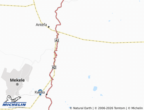 MICHELIN Dirba map - ViaMichelin