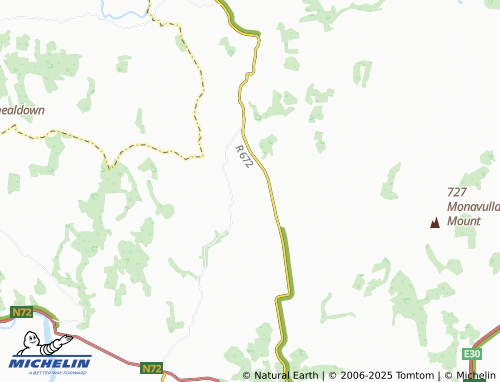Kaart MICHELIN Touraneena - ViaMichelin