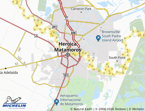 MICHELIN Las Puertas map - ViaMichelin