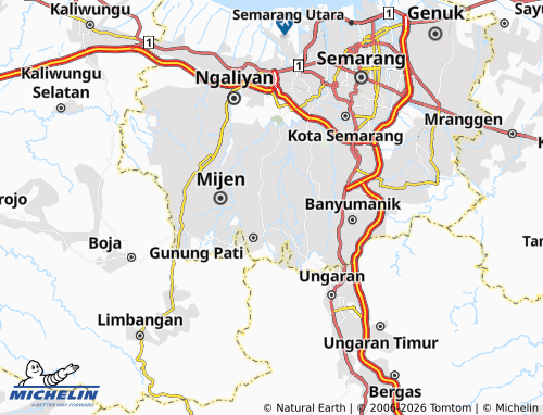 Carte MICHELIN Nongkosawit - ViaMichelin