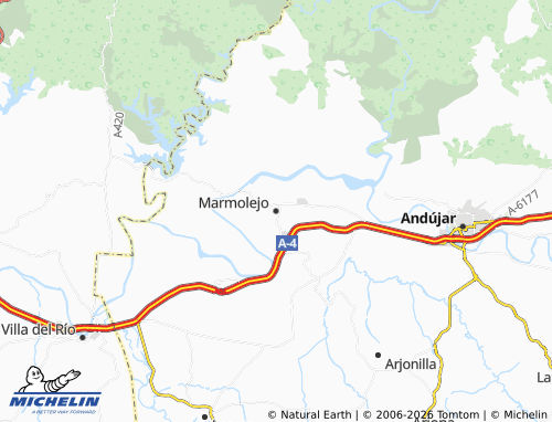 Mappa MICHELIN Marmolejo - ViaMichelin
