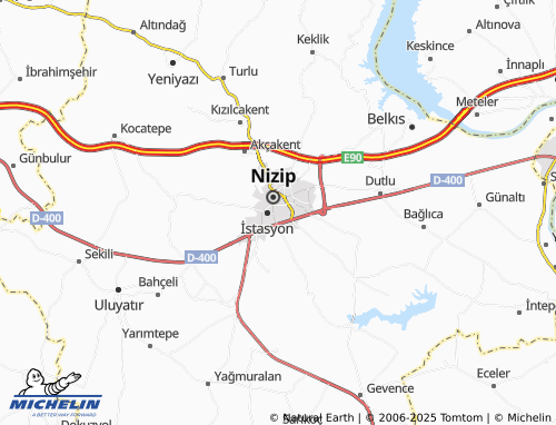 MICHELIN Hafızpaşa map - ViaMichelin
