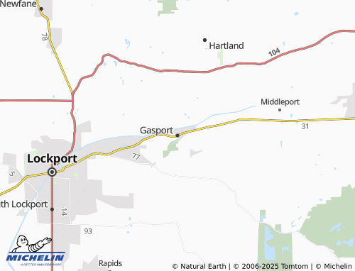 MICHELIN Gasport map - ViaMichelin
