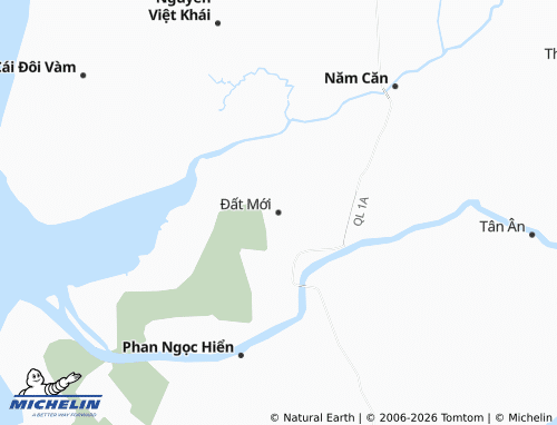 Mapa MICHELIN Đất Mới - ViaMichelin