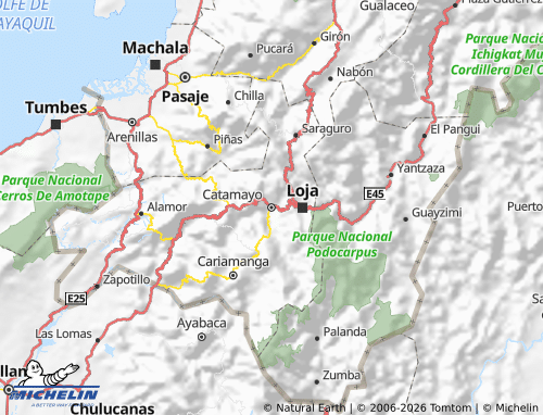 Carte MICHELIN Catamayo - ViaMichelin