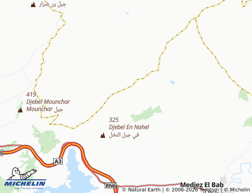 MICHELIN Qasr map - ViaMichelin