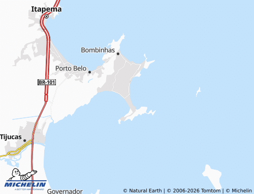 Mapa MICHELIN Canto Grande - ViaMichelin
