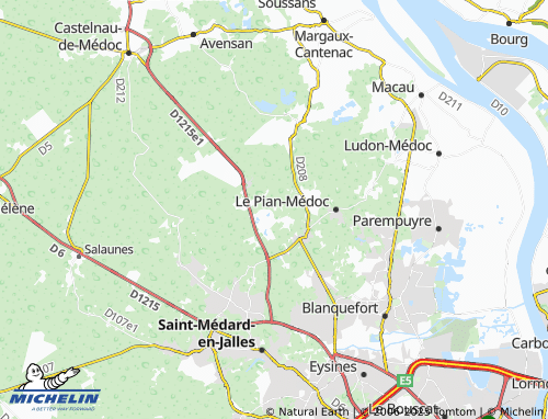 MICHELIN-Landkarte Beaulieu - ViaMichelin