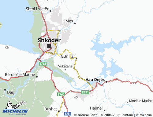 Mapa MICHELIN Guri i Zi - ViaMichelin