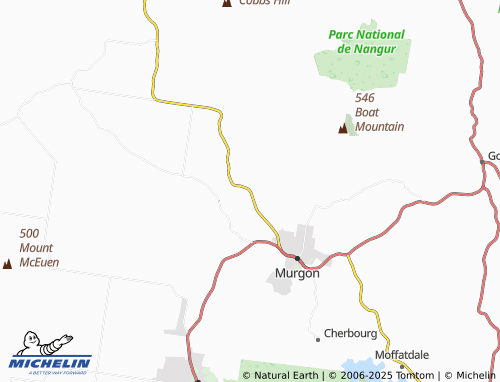 MICHELIN Oakdale map - ViaMichelin